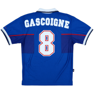 1997-99 Rangers Home Shirt Gascoigne #8 - 8/10 - (S)