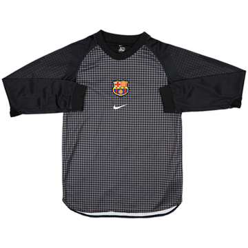 2000-01 Barcelona GK Shirt - 8/10 - (L.Boys)