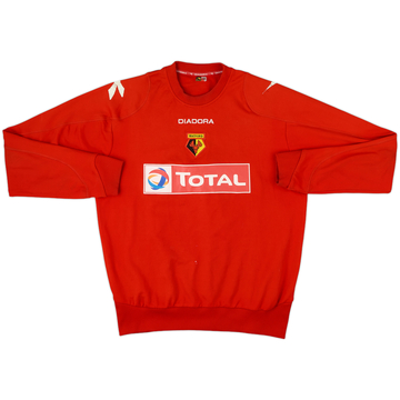 2006-07 Watford Diadora Sweat Top - 6/10 - (M)