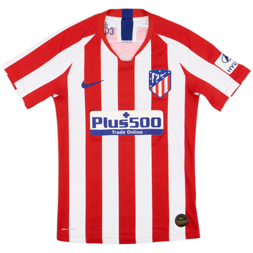 2019-20 Atletico Madrid Authentic Home Shirt - 8/10 - (XS)