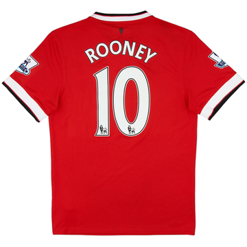 2014-15 Manchester United Home Shirt Rooney #10 - 7/10 - (S)