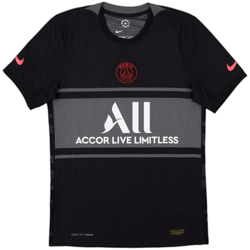 2021-22 Paris Saint-Germain Authentic Third Shirt - 9/10 - (S)