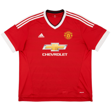 2015-16 Manchester United Home Shirt - 5/10 - (XXL)