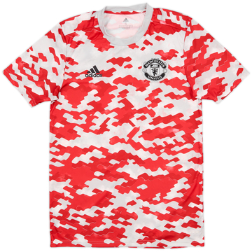2021-22 Manchester United adidas Training Shirt - 10/10 - (S)