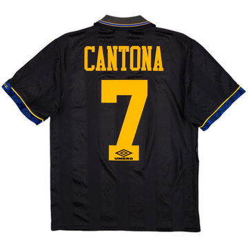 1993-95 Manchester United Away Shirt Cantona #7 - 7/10 - (S)