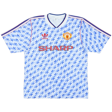 1990-92 Manchester United Away Shirt - 8/10 - (M)