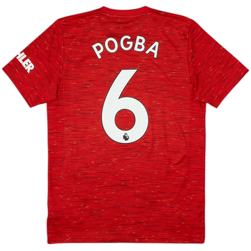 2020-21 Manchester United Home Shirt Pogba #6 - 9/10 - (M)