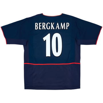 2002-04 Arsenal Away Shirt Bergkamp #10 - 6/10 - (XL)