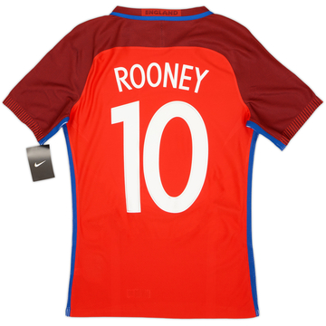 2016-17 England Player Issue Away Shirt Rooney #10 (S)