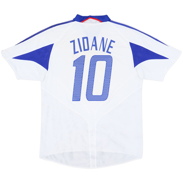 2004-06 France Away Shirt Zidane #10 - 6/10 - (L)