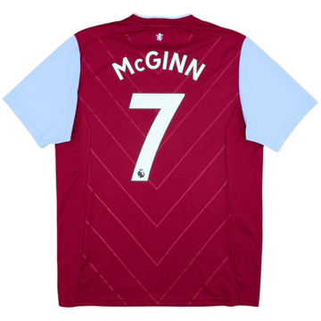 2022-23 Aston Villa Home Shirt McGinn #7 - 9/10 - (L)