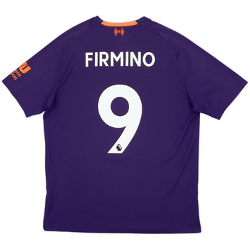 2018-19 Liverpool Away Shirt Firmino #9 - 10/10 - (M)