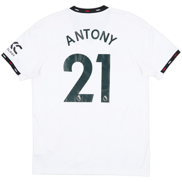 2022-23 Manchester United Away Shirt Antony #21 - 8/10 - (L)