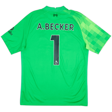 2021-22 Liverpool GK Shirt A.Becker #1 - 10/10 - (M)