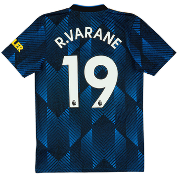2021-22 Manchester United Third Shirt R.Varane #19 - 8/10 - (S)