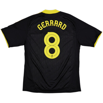 2010-11 Liverpool Third Shirt Gerrard #8 - 7/10 - (L)
