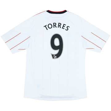 2010-11 Liverpool Away Shirt Torres #9 - 8/10 - (L)