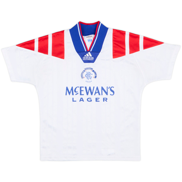 1992-93 Rangers Away Shirt - 8/10 - (M.Boys)