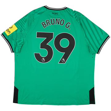 2023-24 Newcastle Authentic Away Shirt Bruno G. #39 - 10/10 - (3XL)
