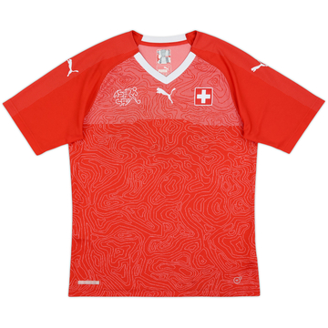 2018-20 Switzerland Home Shirt - 8/10 - (M)