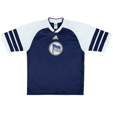 1998-99 Hertha Berlin adidas Training Shirt - 6/10 - (M)