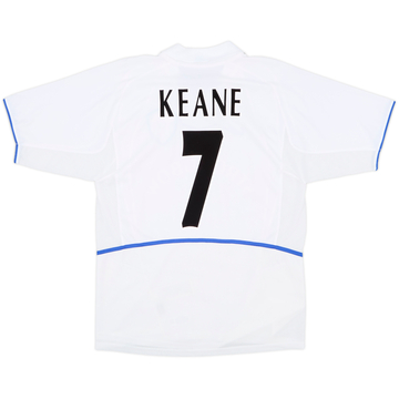 2002-03 Leeds United Home Shirt Keane #7 - 8/10 - (M)
