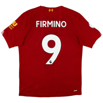 2019-20 Liverpool Home Shirt Firmino #9 - 7/10 - (S)