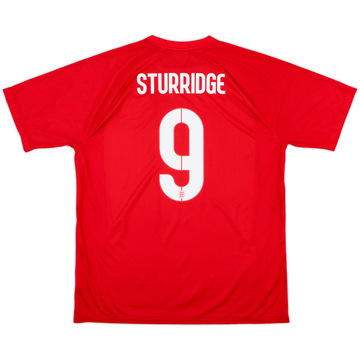 2014-15 England Away Shirt Sturridge #9 - 10/10 - (XL)