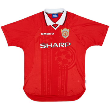 1997-00 Manchester United CL Shirt - 4/10 - (M)