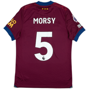 2024-25 Ipswich Match Issue Away Shirt Morsy #5