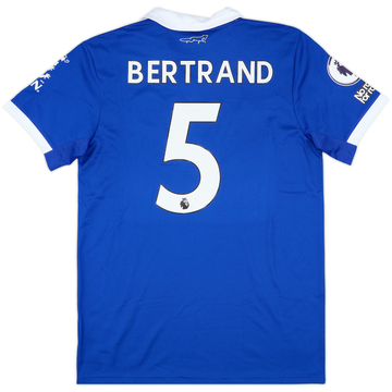2022-23 Leicester Match Issue Home Shirt Bertrand #5