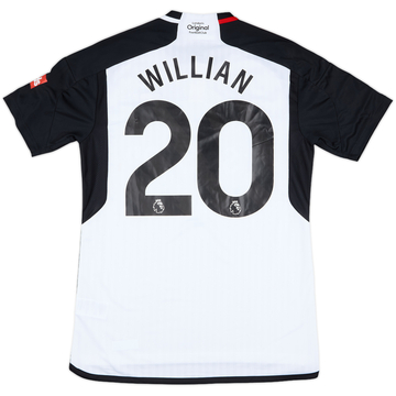 2023-24 Fulham Match Issue Home Shirt Willian #20