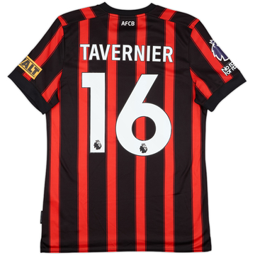 2023-24 Bournemouth Match Issue Home Shirt Tavernier #16