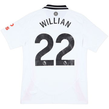 2024-25 Fulham Match Issue Home Shirt Willian #22