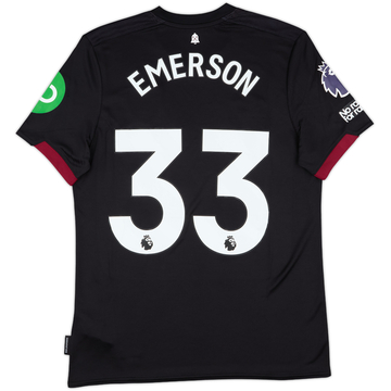 2024-25 West Ham Match Issue Away Shirt Emerson #33