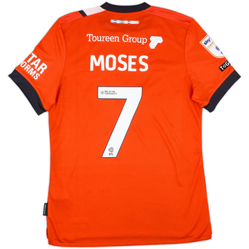 2024-25 Luton Match Issue Home Shirt Moses #7