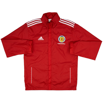 2011-12 Scotland adidas Hooded Rain Jacket - 10/10 - (L)