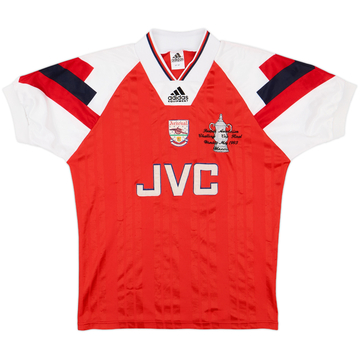 1992-94 Arsenal FA Cup Final 1993 Home Shirt - 8/10 - (S)