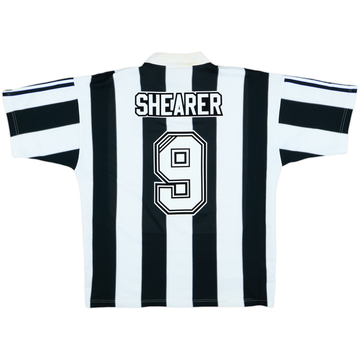 1995-97 Newcastle Home Shirt Shearer #9 - 8/10 - (L)