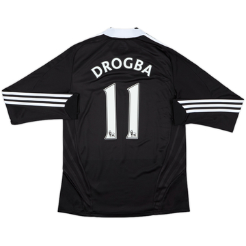 2008-09 Chelsea Away L/S Shirt Drogba #11 - 8/10 - (M)