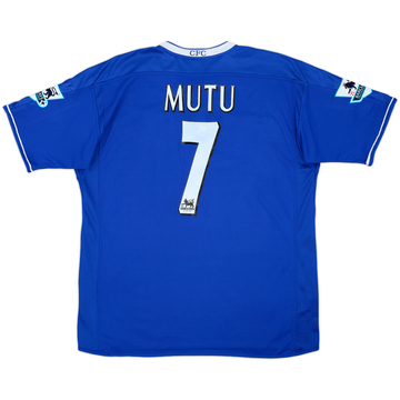 2003-05 Chelsea Home Shirt Mutu #7 - 6/10 - (XL)