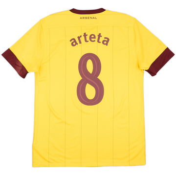 2010-13 Arsenal Away Shirt Arteta #8 - 8/10 - (M)