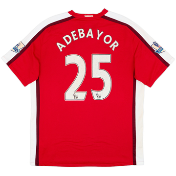 2008-10 Arsenal Home Shirt Adebayor #25 - 6/10 - (L)