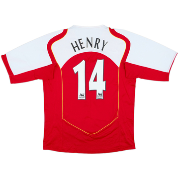 2004-05 Arsenal Home Shirt Henry #14 - 5/10 - (M)