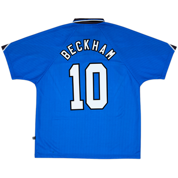 1996-98 Manchester United Third Shirt Beckham #10 - 10/10 - (XL)
