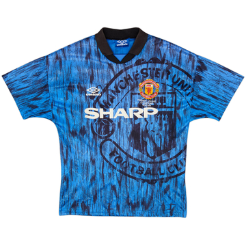 1992-93 Manchester United Away Shirt - 8/10 - (S)