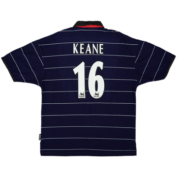 1999-00 Manchester United Away Shirt Keane #16 - 8/10 - (L)