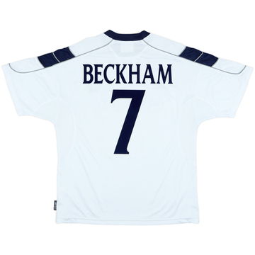1999-00 Manchester United Third Shirt Beckham #7 - 10/10 - (L)