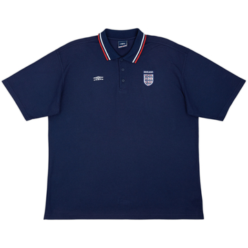 2004-06 England Umbro Polo Shirt - 8/10 - (XXL)