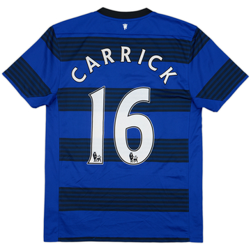 2011-13 Manchester United Away Shirt Carrick #16 - 8/10 - (M)